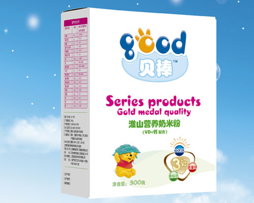 貝棒VD+鈣淮山營養奶米粉