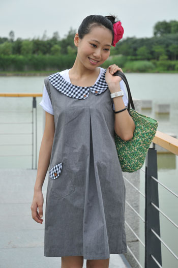 優屏灰色醫用防輻射裙休閑型