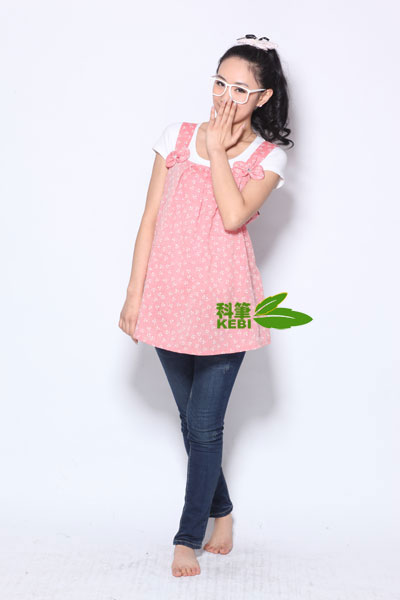 科筆海軍繡雙層馬甲