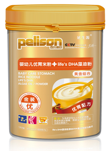 百氏利臣嬰幼兒優胃米粉桶裝