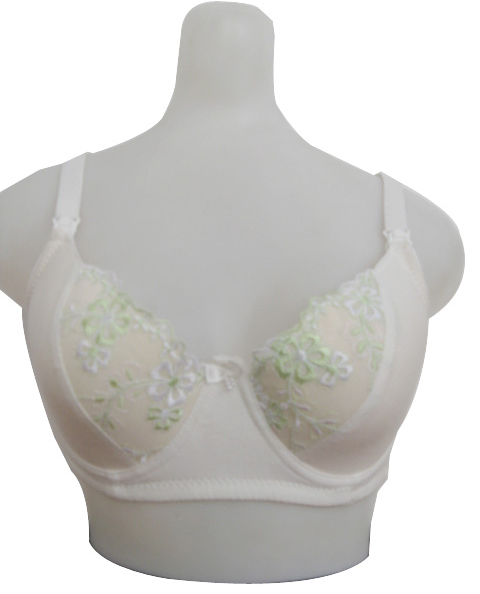 婷峰半蕾絲哺乳文胸