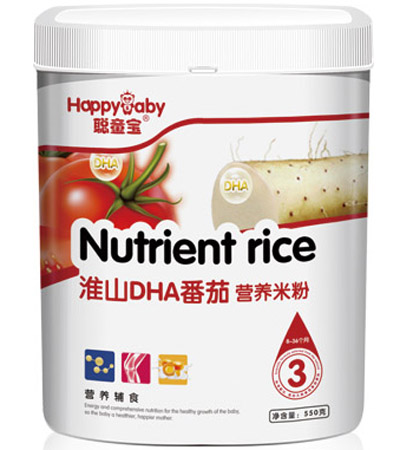 聰童寶淮山DHA蕃茄營養(yǎng)米粉3段