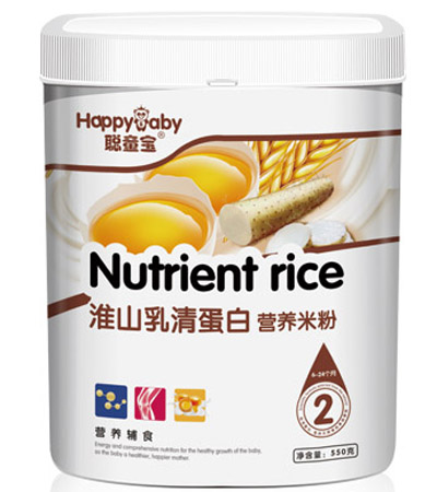 聰童寶淮山乳清蛋白營養米粉2段