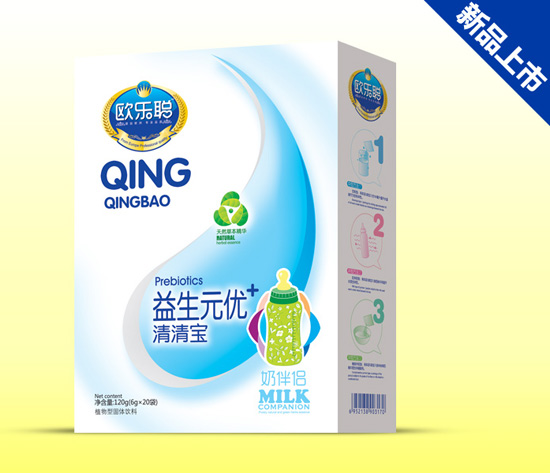 歐樂聰益生元優+清清寶盒裝