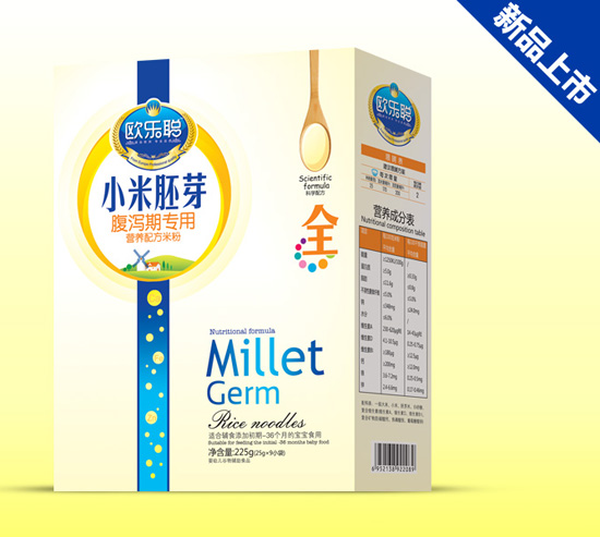 歐樂聰腹瀉期專用小米胚芽盒裝全段