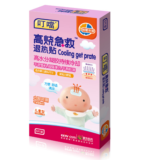 叮當高燒急救退熱貼6貼