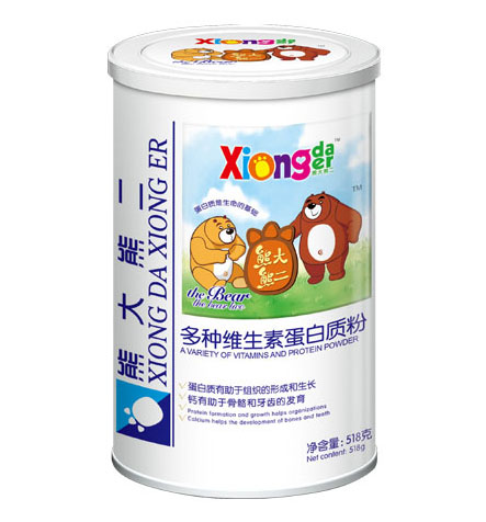 熊大熊二多種維生素蛋白質粉