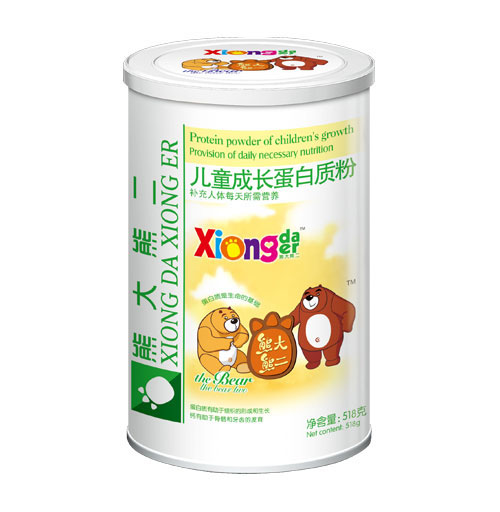 熊大熊二兒童成長蛋白質粉