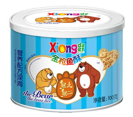 熊大熊二營養配方深海金槍魚酥