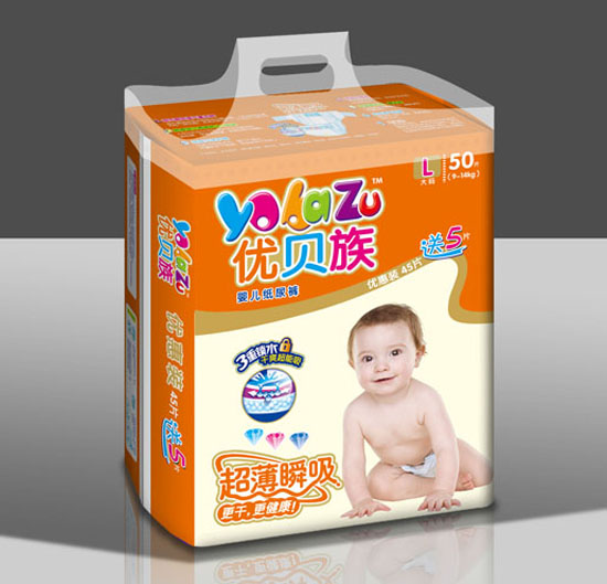 優貝族超薄紙尿褲L碼