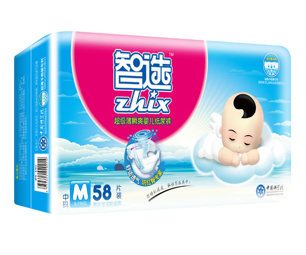 智選超級(jí)薄瞬爽嬰兒紙尿褲M
