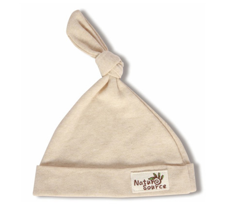 本色源造型帽頂打結設計