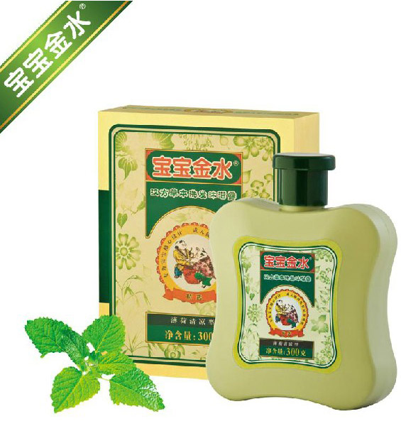 寶寶金水草本薄荷清涼洗發沐浴露