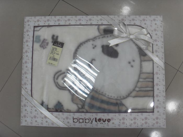 娃愛的蓓蓓小熊毛毯禮盒