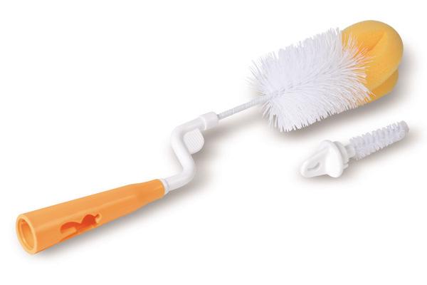 親親我橙色奶瓶刷