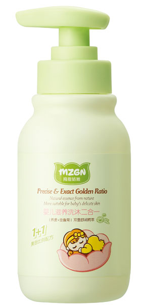 拇指姑娘嬰兒滋養洗沐二合一