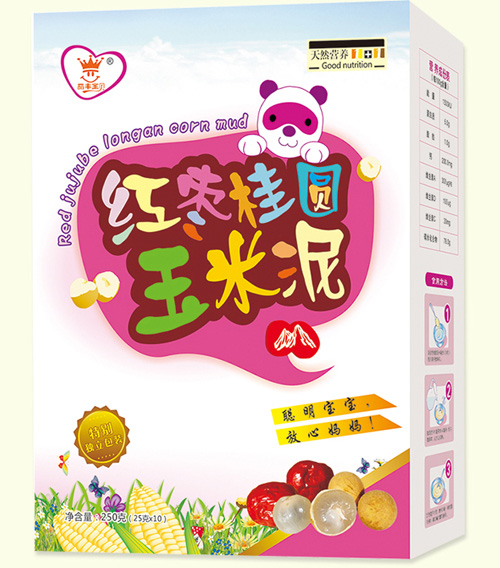 麗豐寶貝紅棗桂圓玉米泥