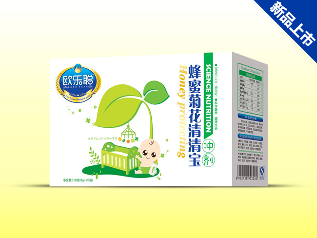 歐樂聰盒裝蜂蜜菊花清清寶沖劑