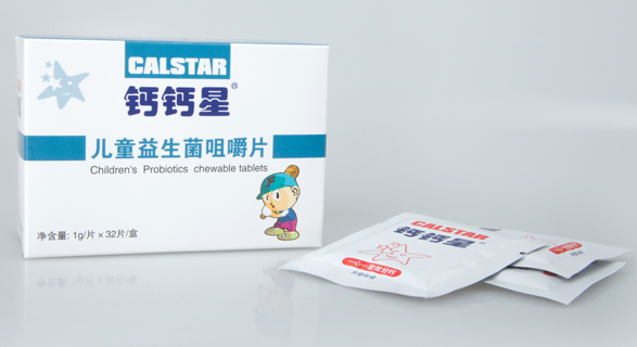鈣鈣星兒童益生菌咀嚼片