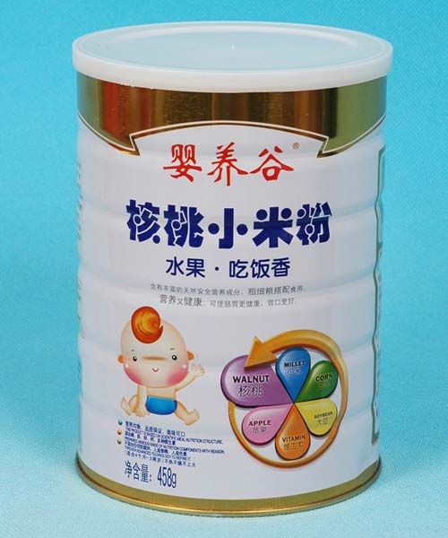 嬰養谷水果吃飯香核桃小米粉