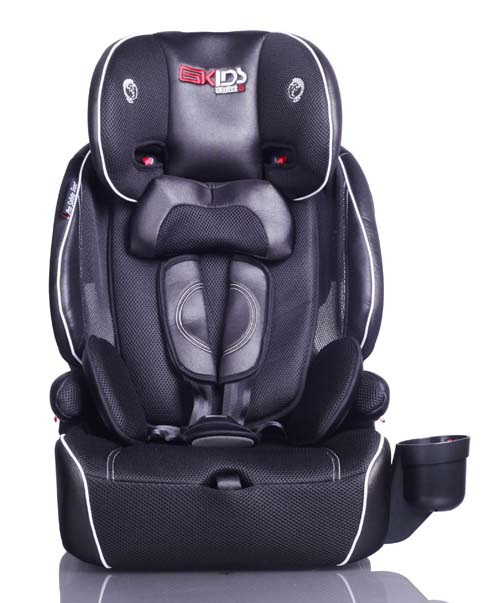 環球娃娃世紀星安全座椅黑色正面