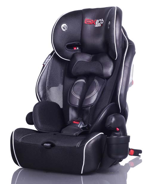 環球娃娃世紀星安全座椅黑色側面