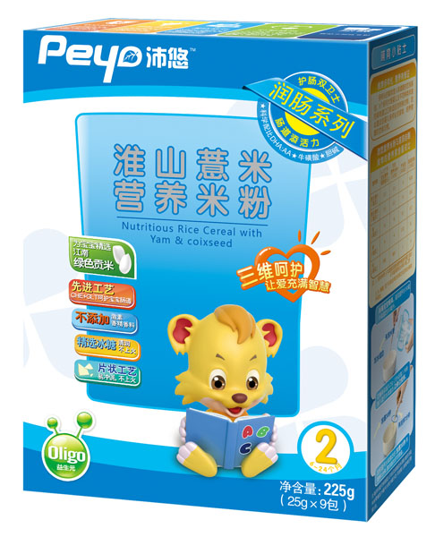 沛悠淮山薏米潤腸米粉