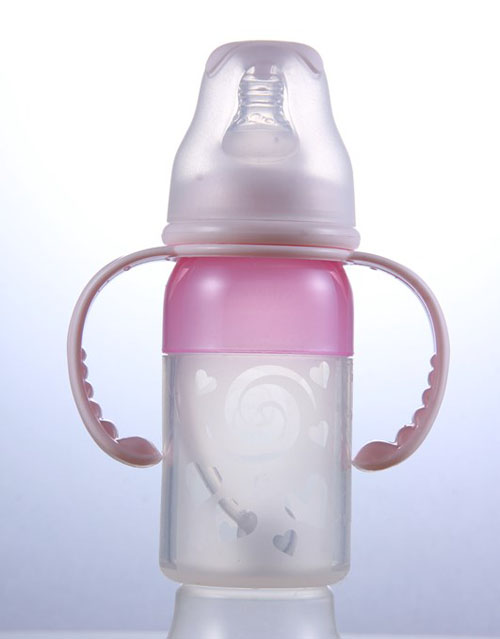 樂哈哈標口110毫升硅膠奶瓶