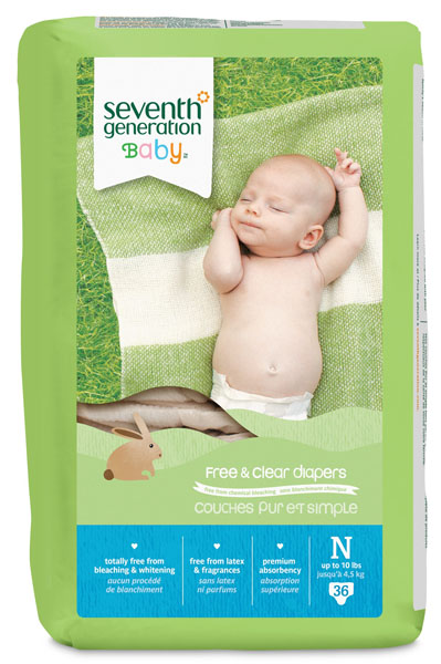 七世代新生兒尿不濕36片