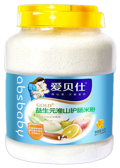 愛貝仕益生元淮山護腸米粉