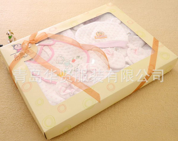 樂嬰健色織純棉保暖大禮盒