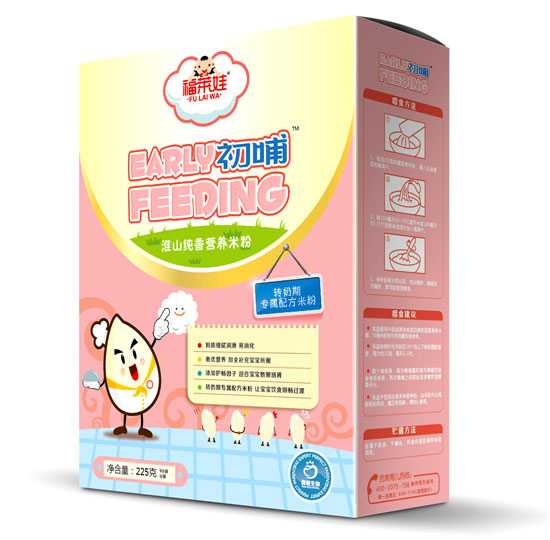 福萊娃初哺淮山純香營養米粉