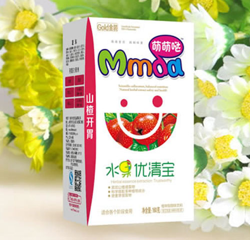 萌萌噠160克盒裝山楂開胃優清寶