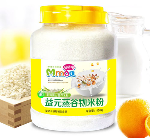 萌萌噠850克乳清蛋白蒸谷物米粉