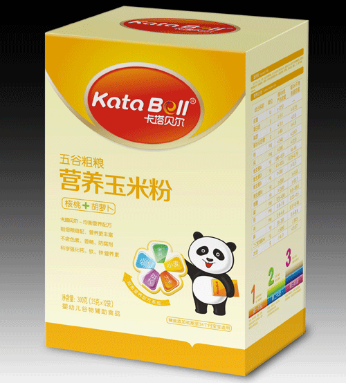 卡塔貝爾核桃+胡蘿卜營養玉米粉