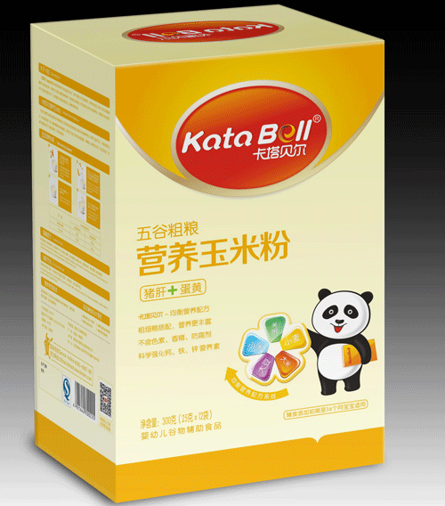 卡塔貝爾豬肝+蛋黃營養玉米粉