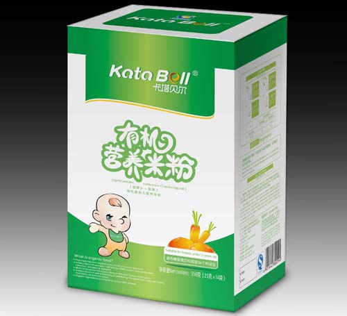 卡塔貝爾有機營養米粉(胡蘿卜+蛋黃)