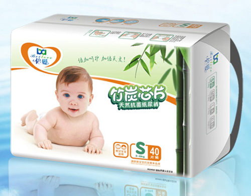 倍愛綿柔極薄竹炭芯片紙尿褲L碼(大包裝)