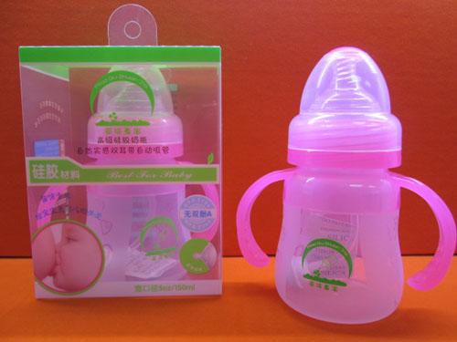 苗哺專家5安雙耳高級硅膠奶瓶