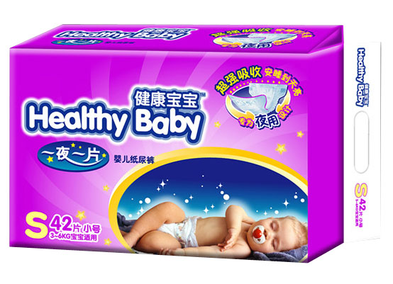 健康寶寶嬰兒紙尿褲S42片裝