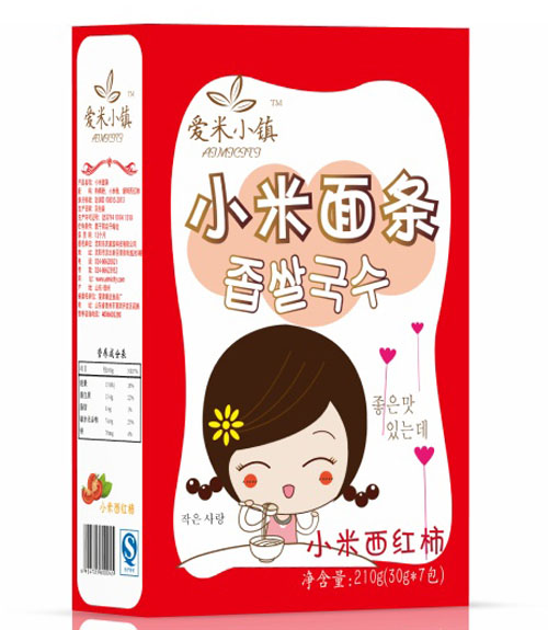 愛米小鎮西紅柿小米面條