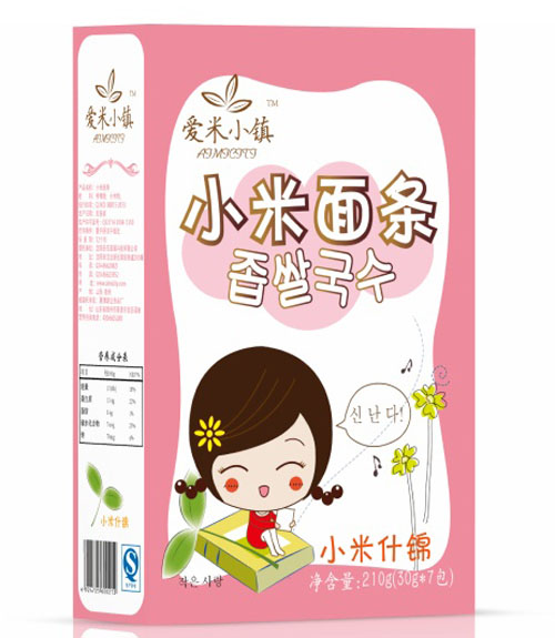 愛米小鎮什錦小米面條