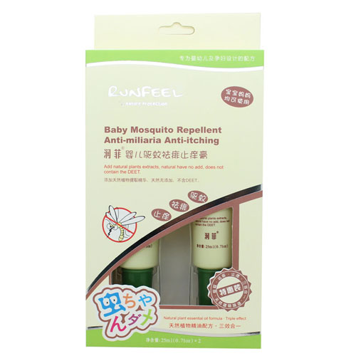 潤菲嬰兒驅蚊祛痱止癢香膏