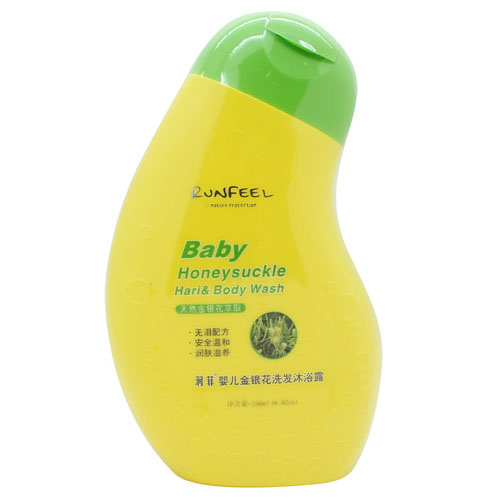潤菲嬰兒金銀花洗發沐浴露