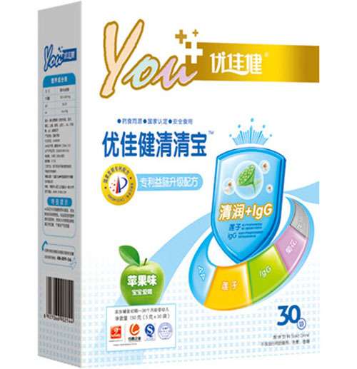 優佳健清潤+lgG清清寶