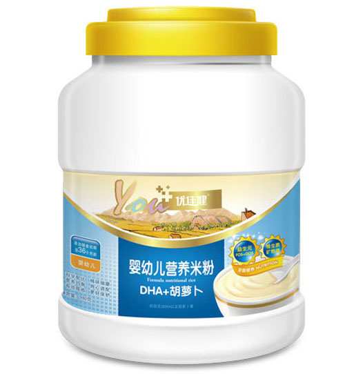 優佳健DHA+胡蘿卜嬰幼兒營養米粉