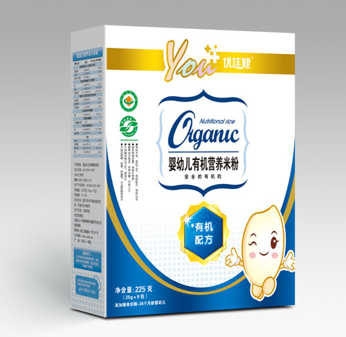 優佳健有機配方嬰幼兒有機營養米粉盒裝