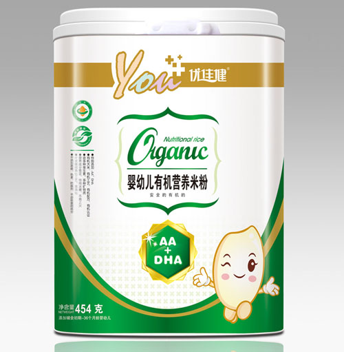 優佳健AA+DHA嬰幼兒有機營養米粉