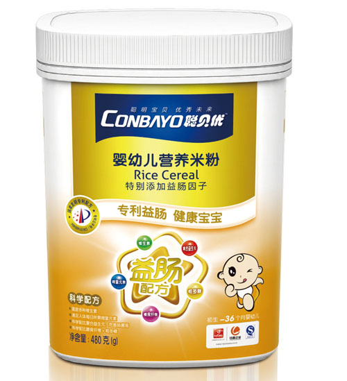 聰貝優益腸嬰幼兒營養米粉聽裝