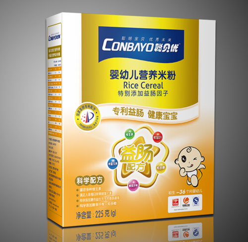 聰貝優益腸嬰幼兒營養米粉盒裝